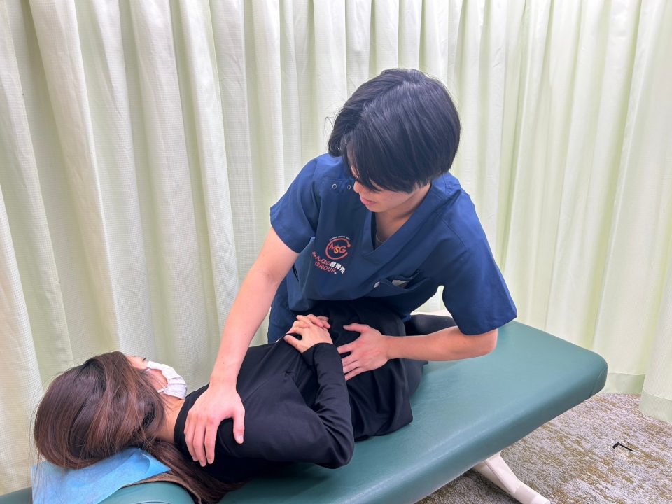 施術の写真