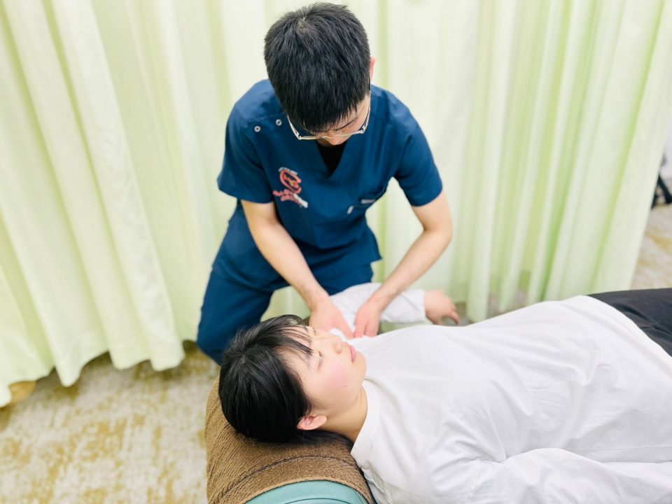 施術の写真