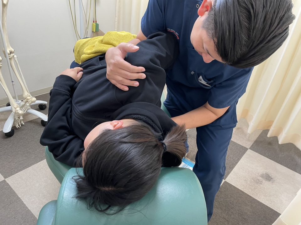 施術の写真