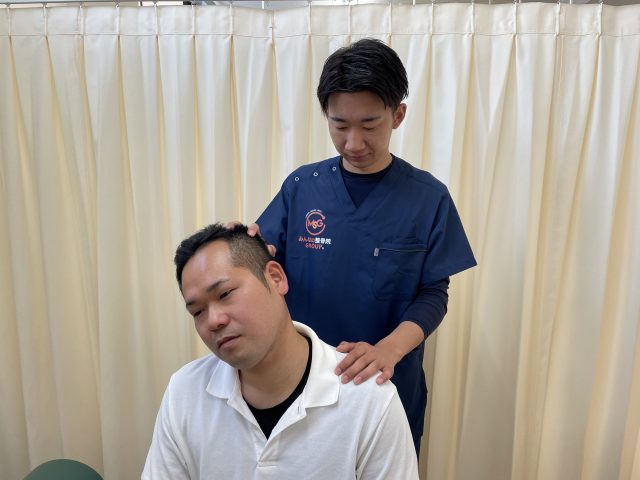 施術の写真