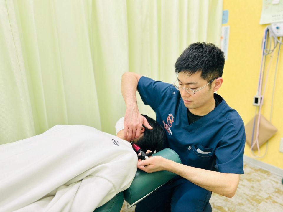 施術の写真