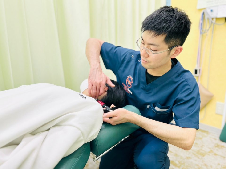 施術の写真