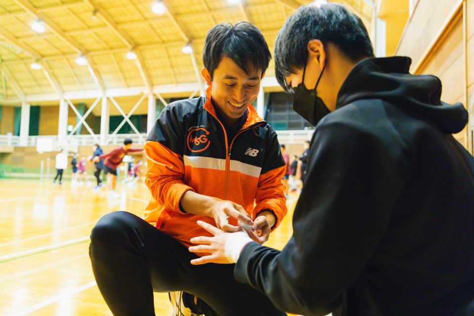 施術の写真
