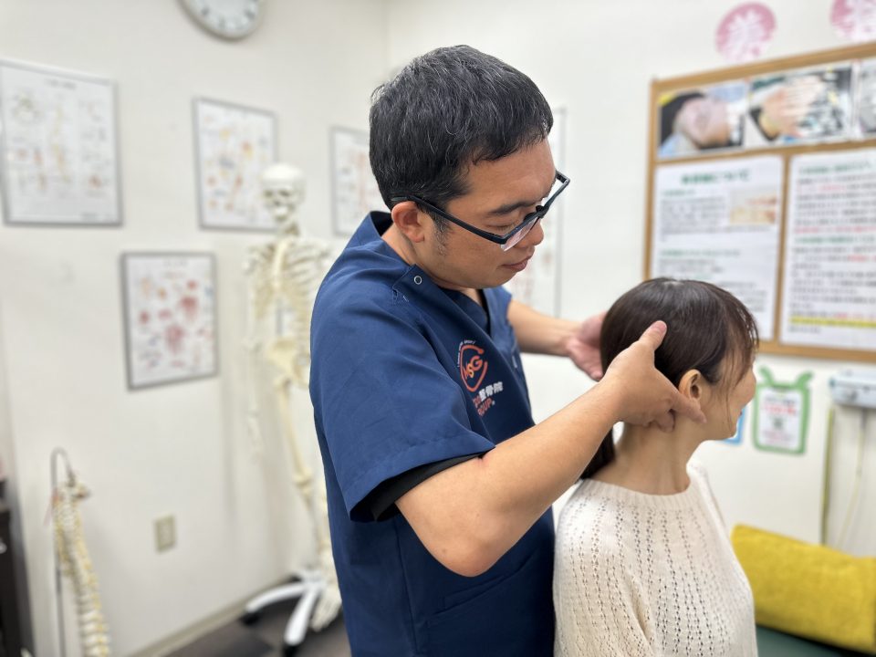 施術の写真